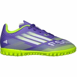adidas F50 CLUB TF JR Dětské turfy, fialová, velikost obraz