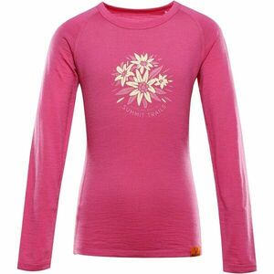 ALPINE PRO MERENO Dětské triko, růžová, velikost 128-134 obraz