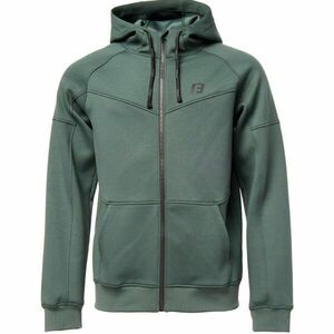 Fitforce GALIPETE Pánská fitness mikina, tmavě zelená, velikost obraz