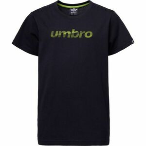 Umbro PAKS Chlapecké tričko, černá, velikost obraz