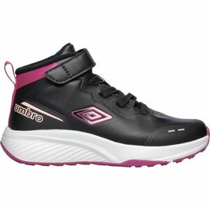 Umbro RAMSEY MID Dětská volnočasová kotníková obuv, černá, velikost 30 obraz