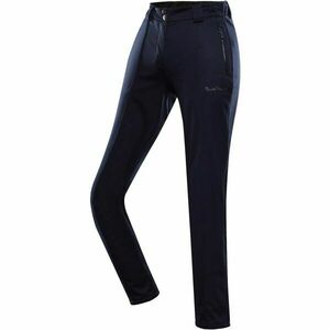 ALPINE PRO UFEDA Dámské lyžařské softshellové kalhoty, tmavě modrá, velikost obraz