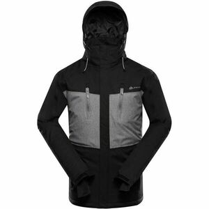ALPINE PRO COMED Pánská lyžařská bunda, černá, velikost obraz