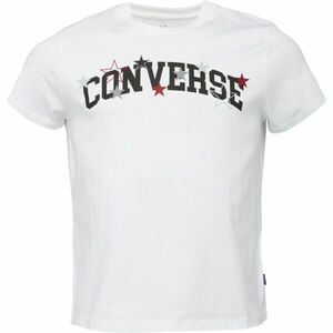 Converse CVRS STAR RETRO TEE Pánské tričko, bílá, velikost obraz