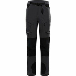 ALPINE PRO AKAN 2 Pánské softshellové kalhoty, tmavě šedá, velikost obraz