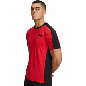 Under Armour HEATGEAR WORDMARK Pánské sportovní tričko, červená, velikost XXXL obraz