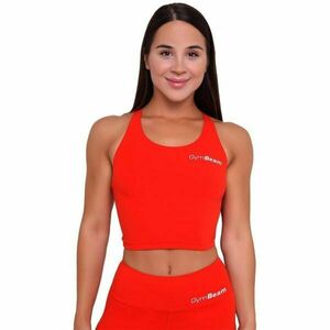 GymBeam BEAT Dámský sportovní top, červená, velikost obraz