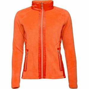 TRIMM FLOWERS Dámská mikina, oranžová, velikost obraz