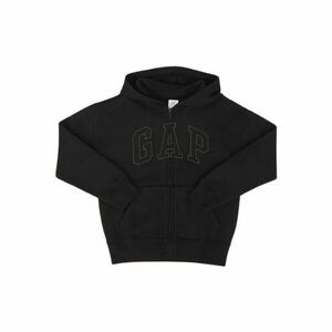 GAP V-FRCH FLC BAS HERITAGE LOGO FZ Dětská mikina, černá, velikost obraz