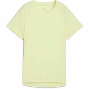 Puma RUN VELOCITY TEE W Dámské sportovní triko, žlutá, velikost obraz