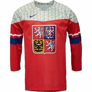Nike MEN'S IIHF REPLICA CZECH REPUBLIC Pánský hokejový dres, červená, velikost XXL obraz