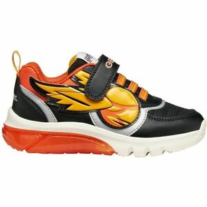 Geox J CIBERDRON Chlapecká volnočasová obuv, černá, velikost obraz