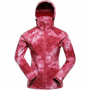 ALPINE PRO HOORA Dámská softshellová bunda, červená, velikost obraz