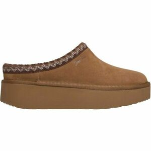 Skechers KEEP COZY - COZY CASCADE Dámské pantofle, hnědá, velikost obraz