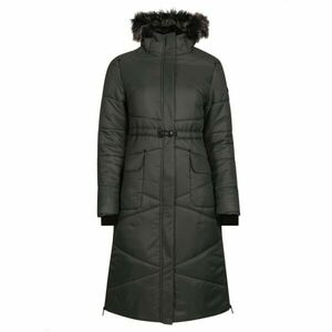 ALPINE PRO OMUNA Dámský zateplený kabát, khaki, velikost obraz