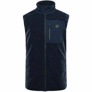 ALPINE PRO HARD Pánská zateplená vesta, tmavě modrá, velikost obraz
