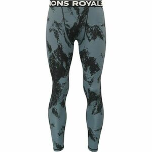 MONS ROYALE CASCADE Pánské funkční spodky, tmavě šedá, velikost obraz