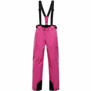 ALPINE PRO EDESA 2 Dámské lyžařské kalhoty, růžová, velikost obraz