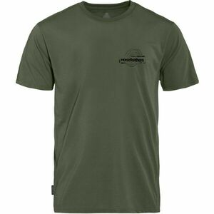 Horsefeathers SHANK Pánské tričko, tmavě zelená, velikost obraz