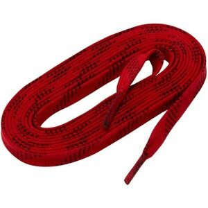 WINNWELL WAX LACES Hokejové tkaničky, červená, velikost obraz