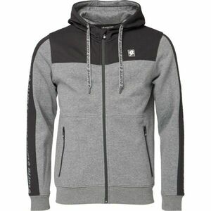 Lotto ZITAN Pánská celorozepínací mikina, tmavě šedá, velikost XXL obraz