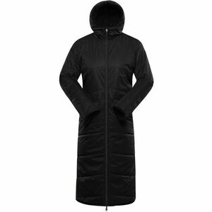 ALPINE PRO KERFA Dámský zimní oboustranný kabát, černá, velikost obraz