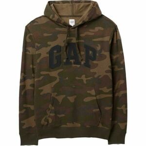 GAP V-PRINTED HERITAGE LOGO PO Pánská mikina, hnědá, velikost obraz