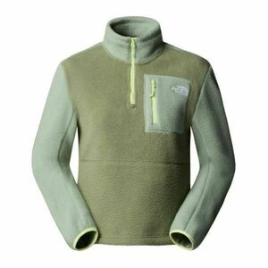 The North Face W YUMIORI 1/4 ZIP Dámská flísová bunda, světle zelená, velikost obraz