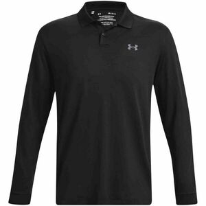 Under Armour PERFORMANCE 3.0 LS POLO Pánské tričko, černá, velikost M obraz