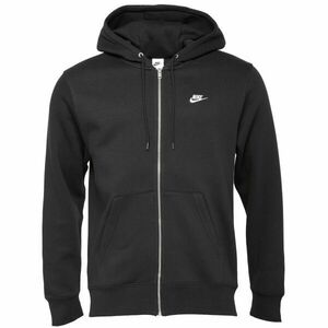 Nike CLUB Pánská mikina, černá, velikost obraz