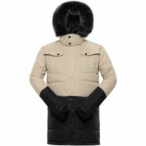 ALPINE PRO EGYP Pánská zimní bunda, béžová, velikost obraz