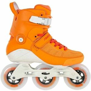 Powerslide SWELL CITRUS 100 TRINITY Fitness brusle, oranžová, velikost obraz