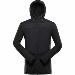 ALPINE PRO ZOLL Pánská sportovní mikina, černá, velikost obraz