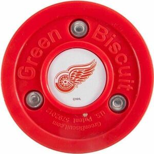 Green Biscuit DETROIT RED WINGS NHL Puk, červená, velikost obraz