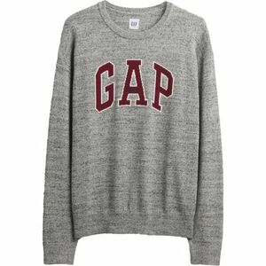 GAP V-INTX GAP ATHLETIC INTARSIA RLXD CREW Pánský pletený svetr, šedá, velikost obraz