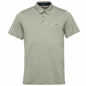 Columbia TECH TRAIL POLO Pánské funkční polo, tmavě zelená, velikost obraz