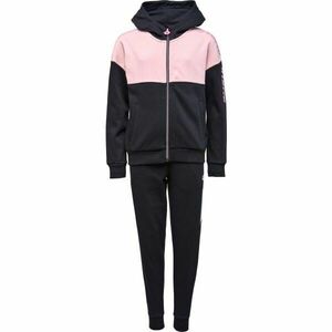 Lotto TATUM Dívčí tepláková souprava s kapucí, černá, velikost 140-146 obraz