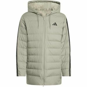 adidas ESSENTIALS 3-STRIPES LD HD PA Pánská bunda, béžová, velikost XXXL obraz