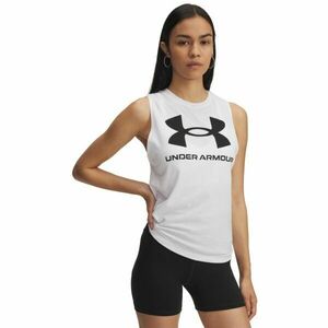 Under Armour LIVE SPORTSTYLE Dámské tílko, bílá, velikost obraz