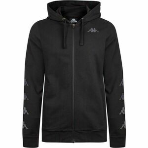 Kappa GEGOJAS Pánská mikina, černá, velikost obraz