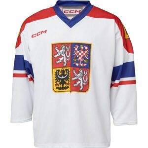 Střída FAN ČR ČERVENKA Hokejový dres, bílá, velikost obraz