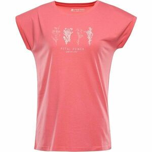ALPINE PRO OMBA 2 Dámské triko s krátkým rukávem, růžová, velikost obraz
