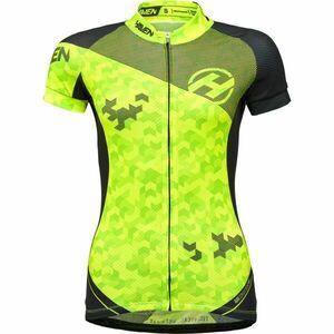 HAVEN SINGLETRAIL NEO WOMEN Dámský cyklistický dres, reflexní neon, velikost obraz