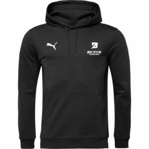 Puma TEAMGOAL CASUALS HOODIE - BK KVIS PARDUBICE Pánská fotbalová mikina, černá, velikost obraz