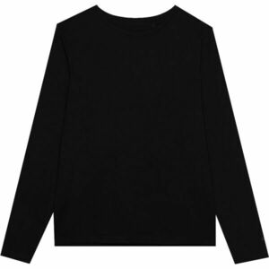 4F LONGSLEEVE Dámské tričko s dlouhými rukávy, černá, velikost obraz