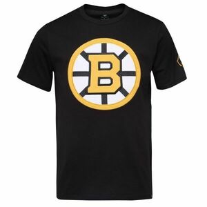 FANATICS BOSTON BRUINS HAT TRICK TEE Triko, černá, velikost obraz
