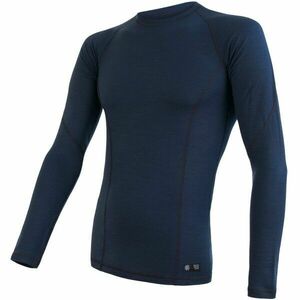 Sensor MERINO DF Pánské funkční triko, tmavě modrá, velikost obraz