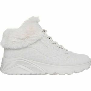 Skechers UNO LITE - COZY LEOPARD Dívčí zimní obuv, šedá, velikost obraz