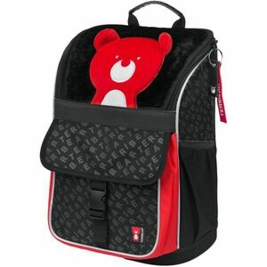 BAAGL ZIPPY TERIBEAR Školní aktovka, černá, velikost obraz