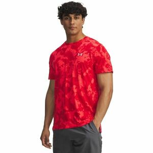 Under Armour LAUNCH PRINTED Pánské tričko, červená, velikost L obraz